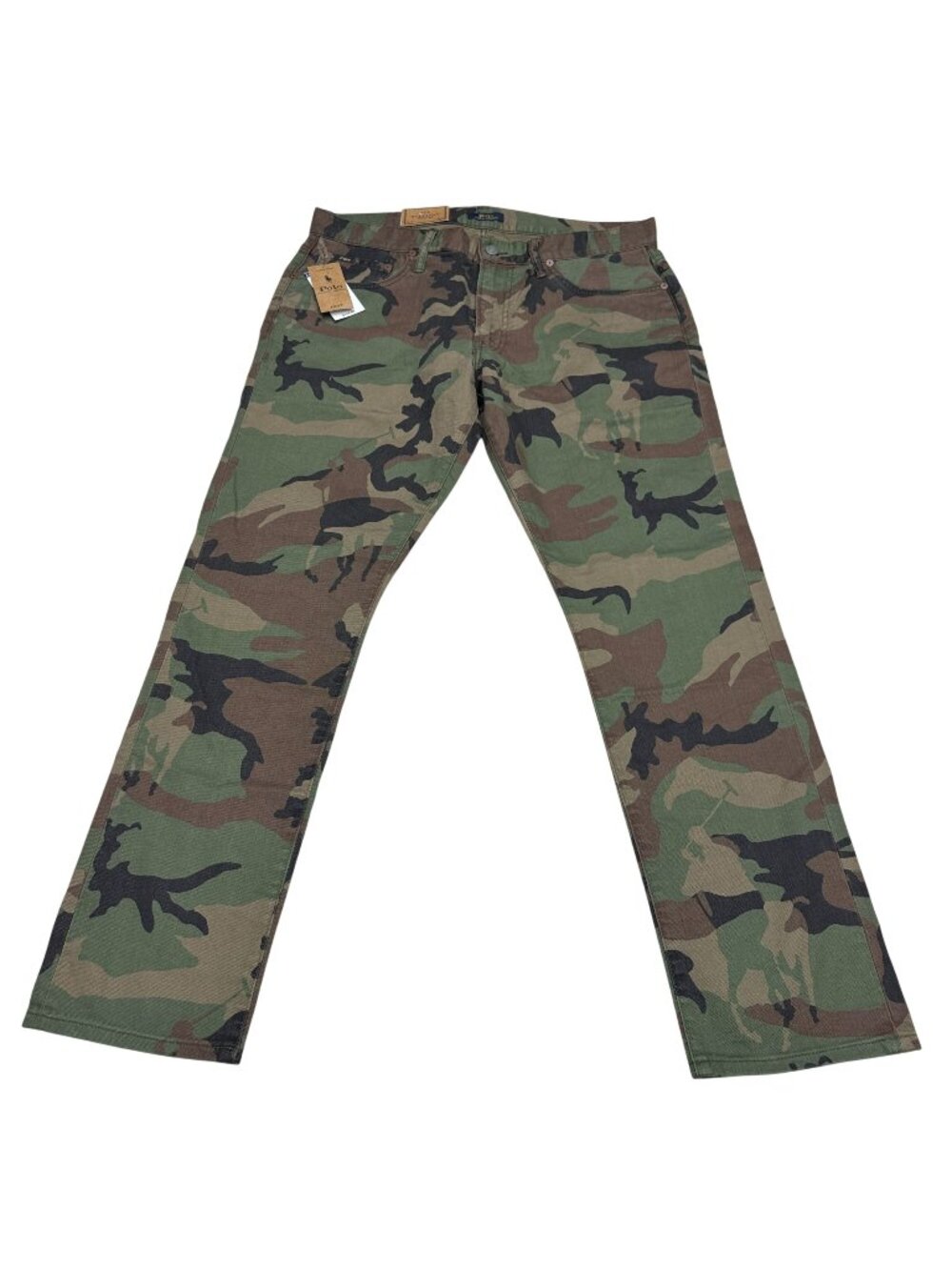 Polo Ralph Lauren Men's Sullivan Slim Camo Jeans Polo Printed, Size 34x30 NWT